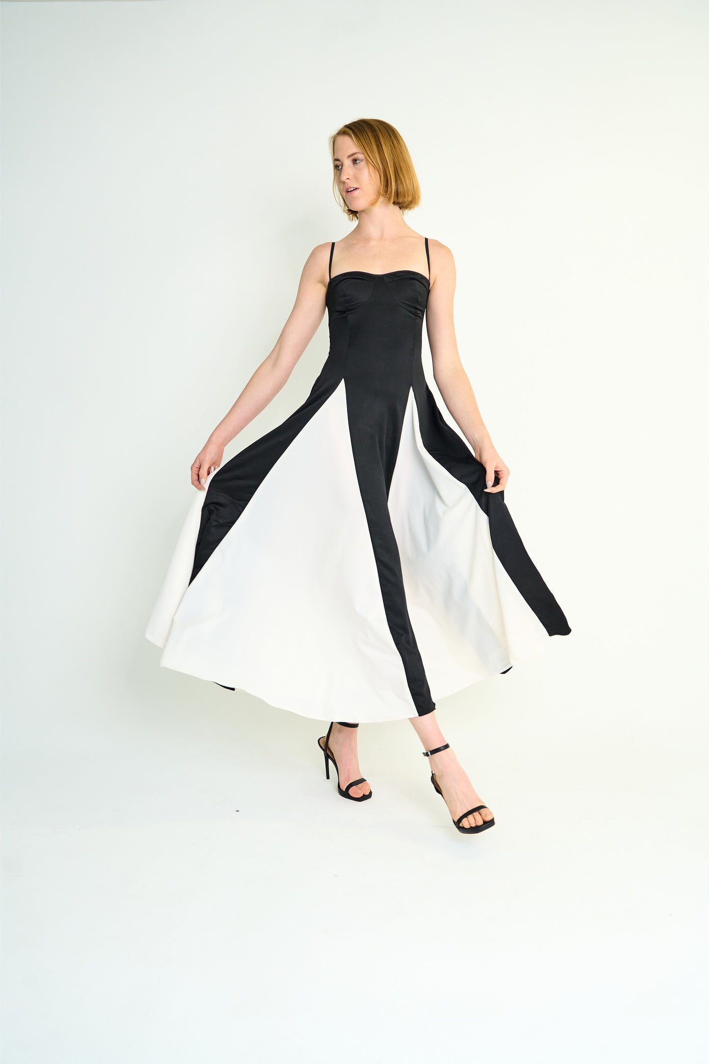 Lana - Paneled Dress