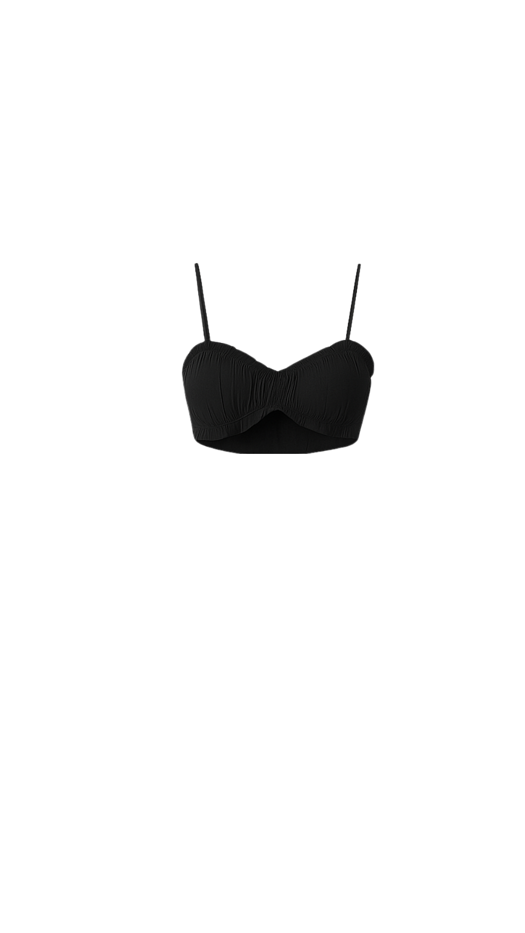 Poppy cruched top