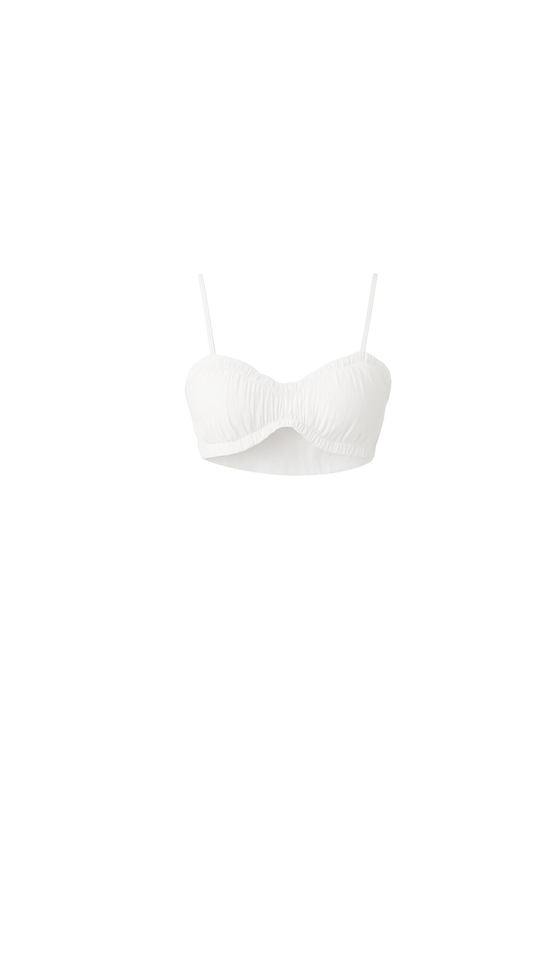 Poppy cruched top