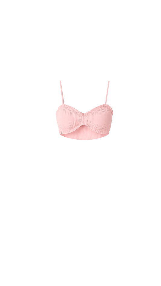 Poppy cruched top